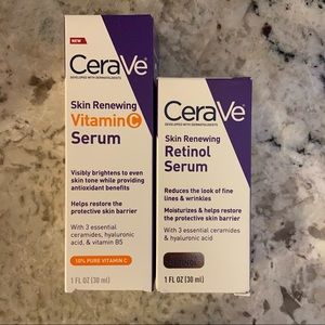 CeraVe facial care: Vitamin C & Retinol serum
